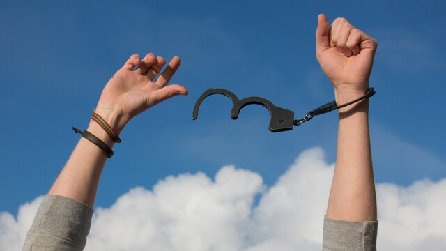 Handcuff release image